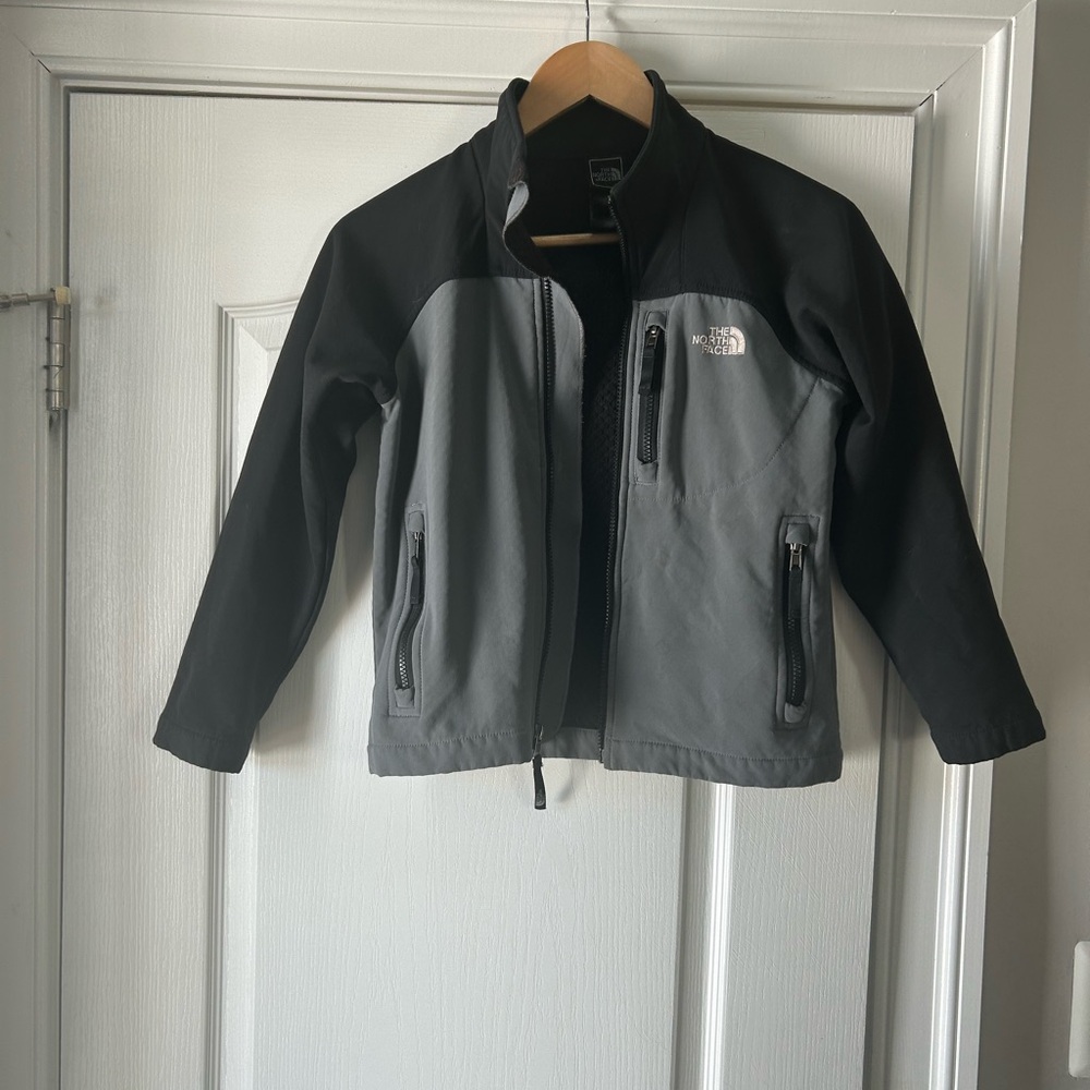 The North Face  Boy’s Black/Grey Jacket